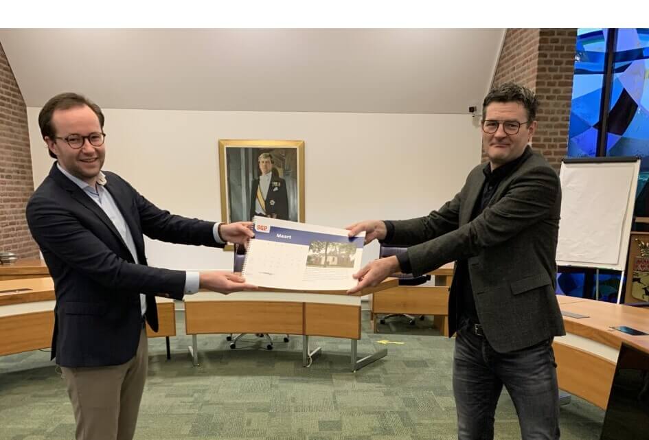 SGP geeft gemeentebestuur bezoekkalender