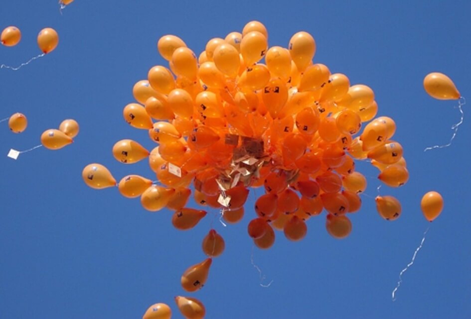 Win een ballonvaart..