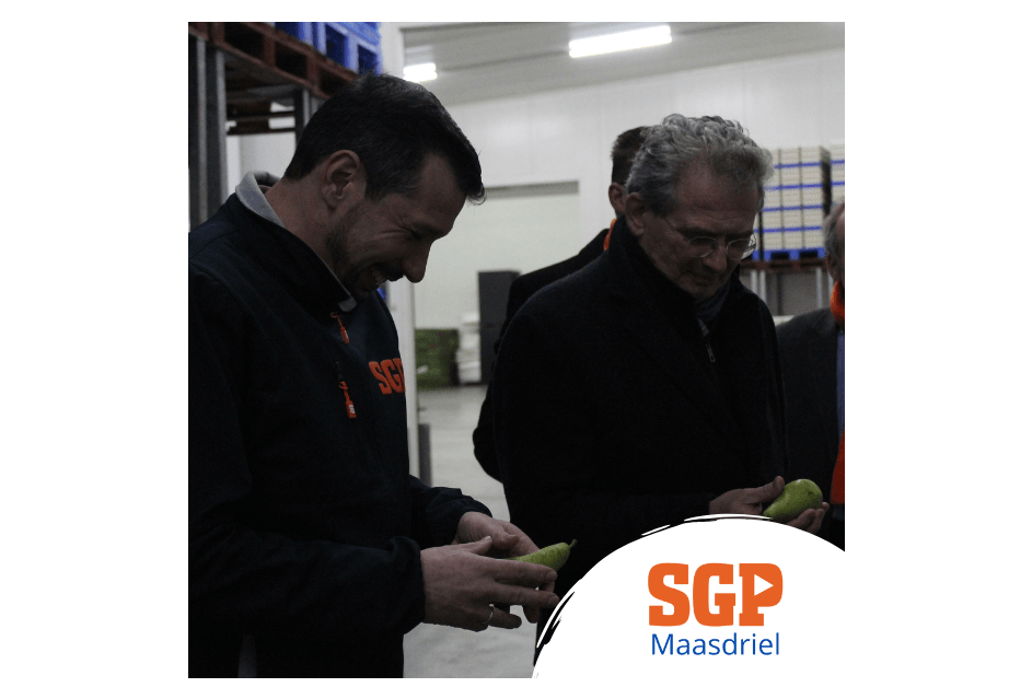 Roelof Bisschop op werkbezoek 