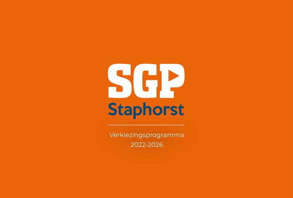 Verkiezingsprogramma 2022 - 2026