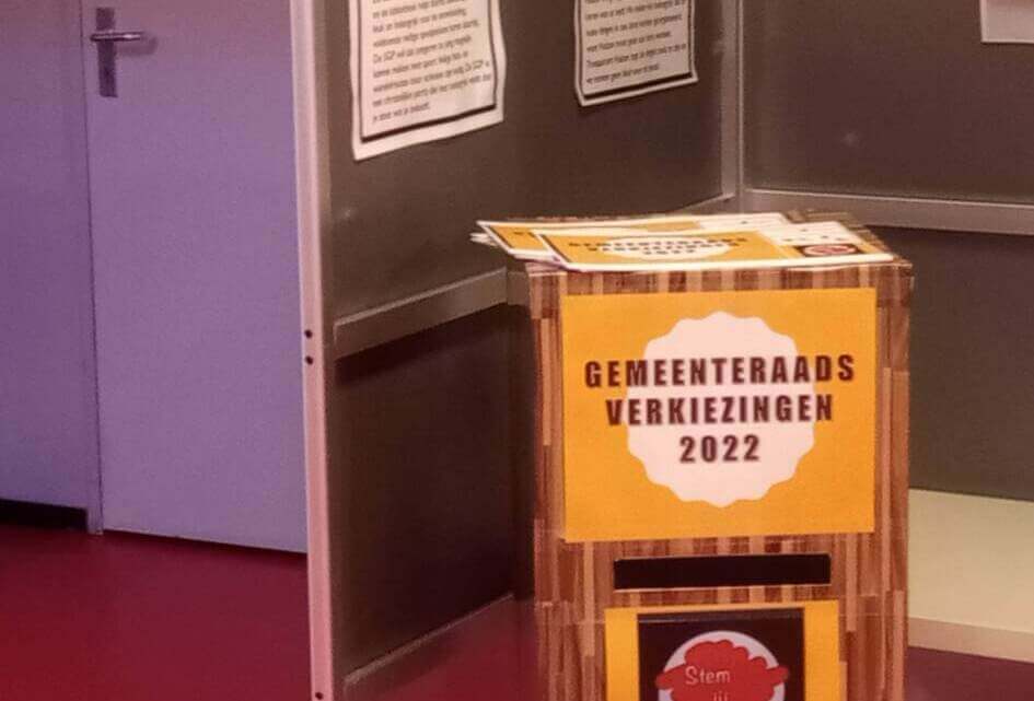 Scholierenverkiezingen Huizen 2022