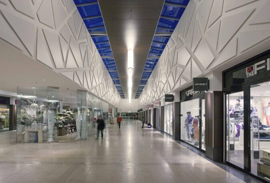 Verbetering van de winkelcentra