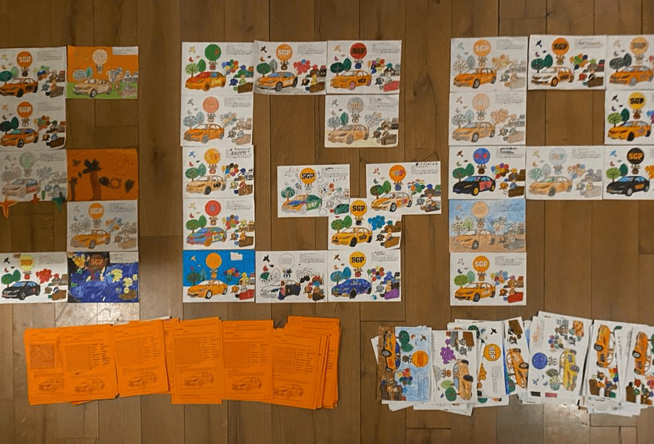 Kleurplaat en puzzel