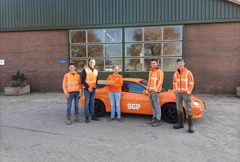 Met de SGP slee on tour