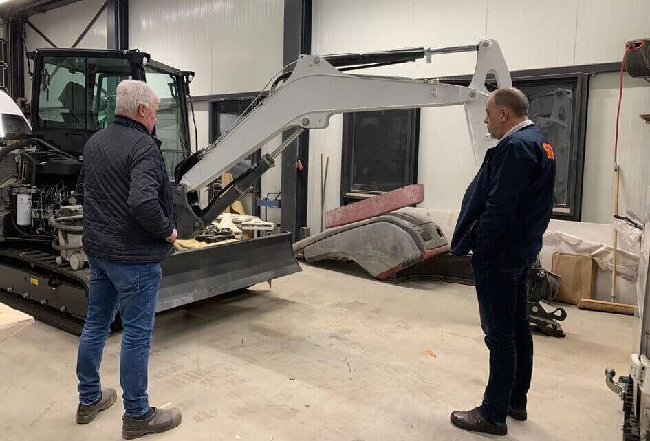 Werkbezoek Spuiterij Rijken en JR Reclame