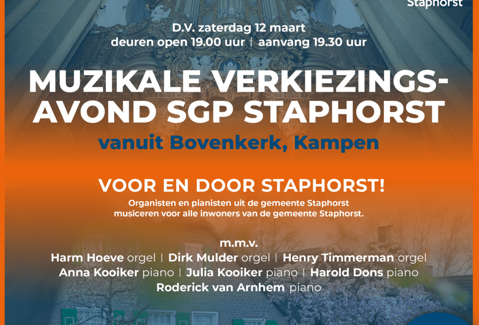 Muzikale verkiezingsavond | Programma | Livestream
