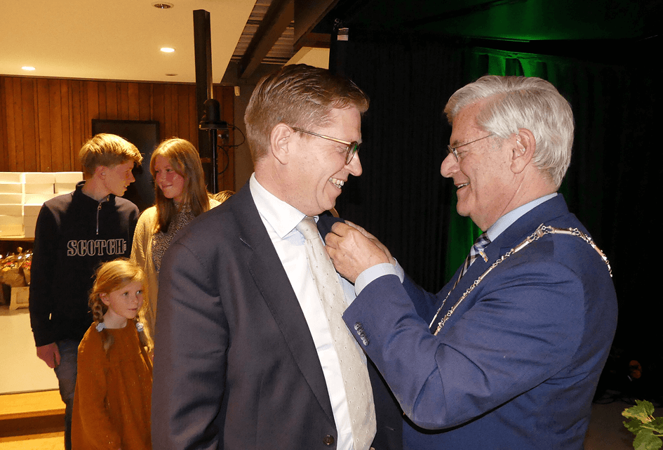 Koninklijke onderscheiding voor Marco Vis