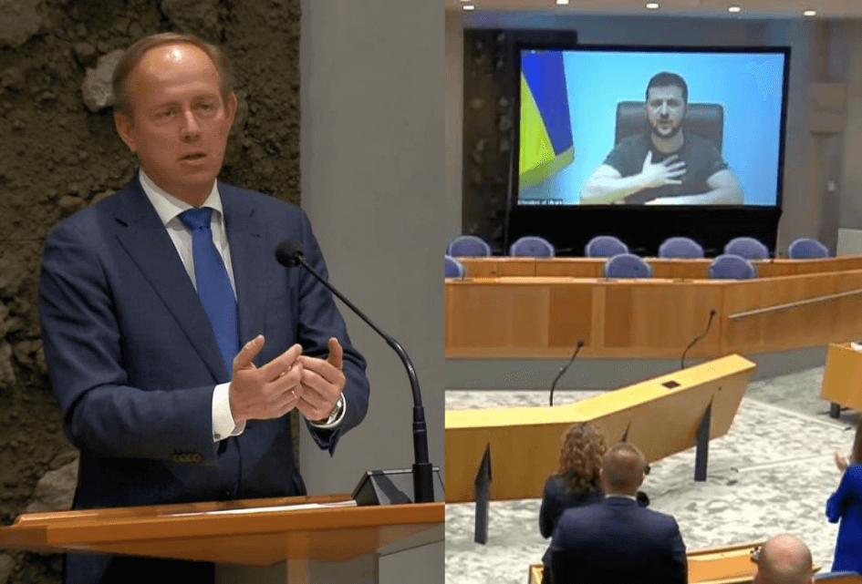 Reactie Van der Staaij op toespraak President Zelensky