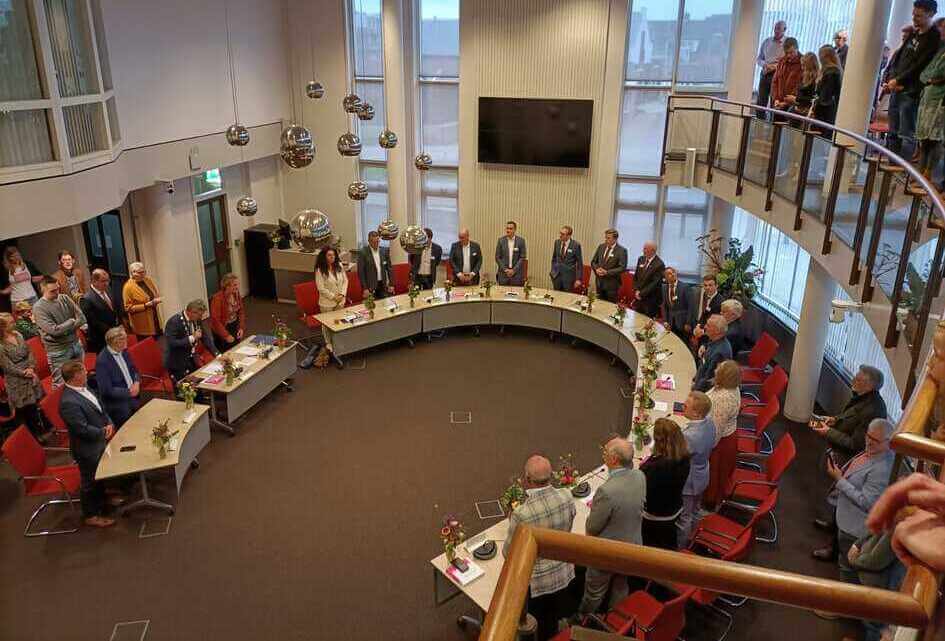 Installatie nieuwe raad