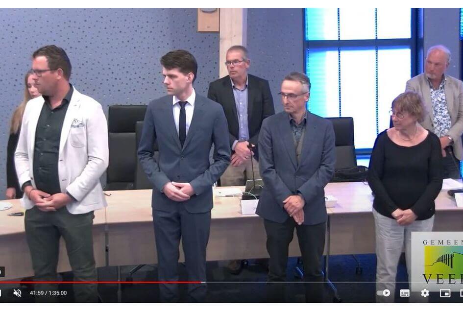 Steunfractieleden beëdigd