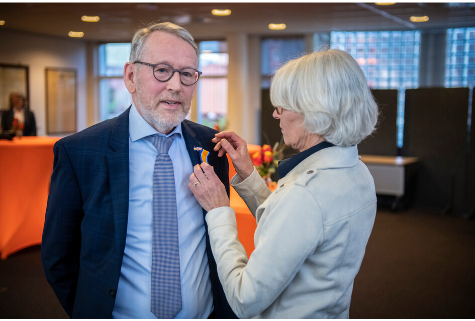 Theo Boerman bevorderd tot Ridder in de Orde van Oranje-Nassau 