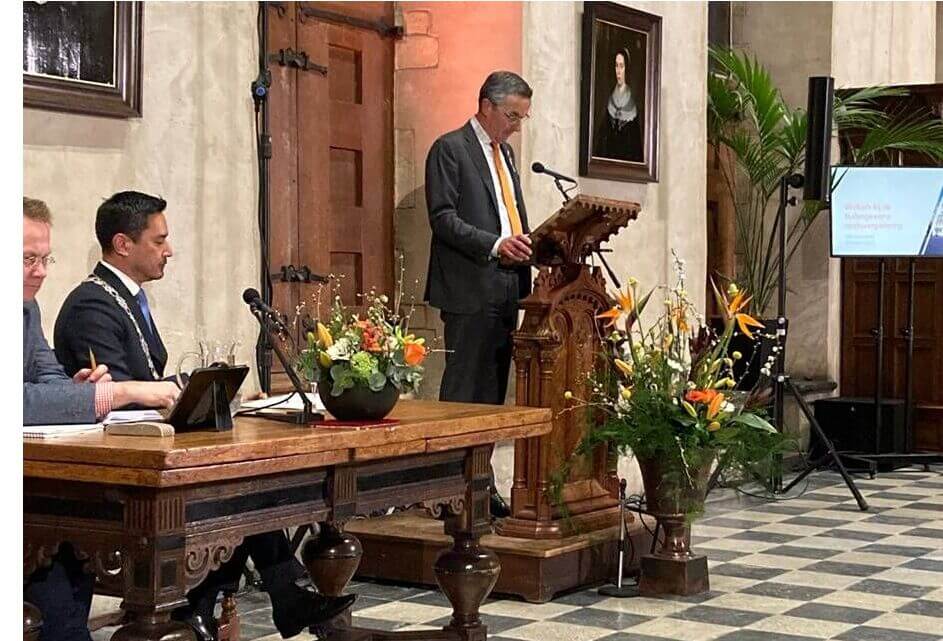 Koninklijke onderscheiding Marc Overbeeke