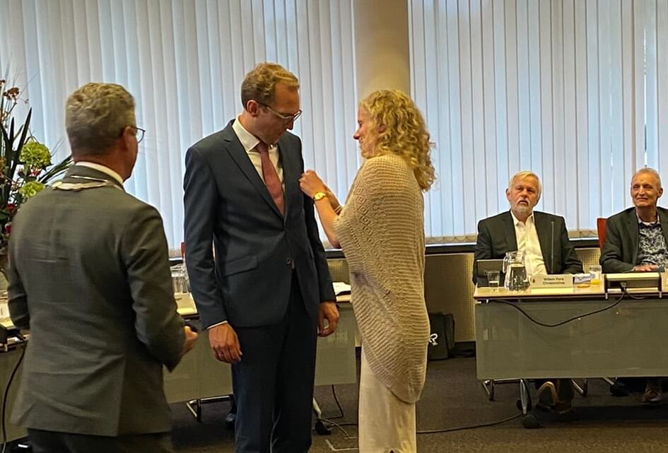 Koninklijke onderscheiding voor Arjan Meerkerk