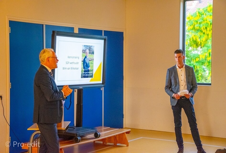 Mooie avond wethouder Van Wikselaar