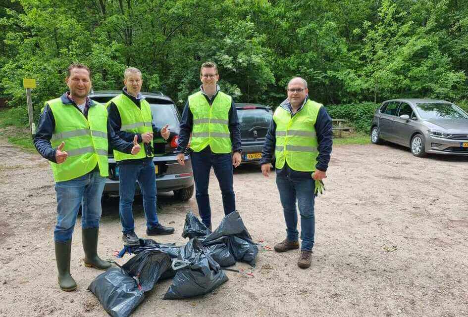 Wat een zaterdagochtend zwerfafvalprikken oplevert