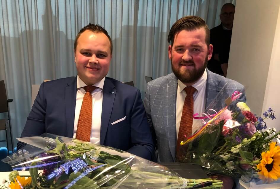 Beëdiging wethouders en plaatsnemen nieuwe raadsleden en fractievolgers