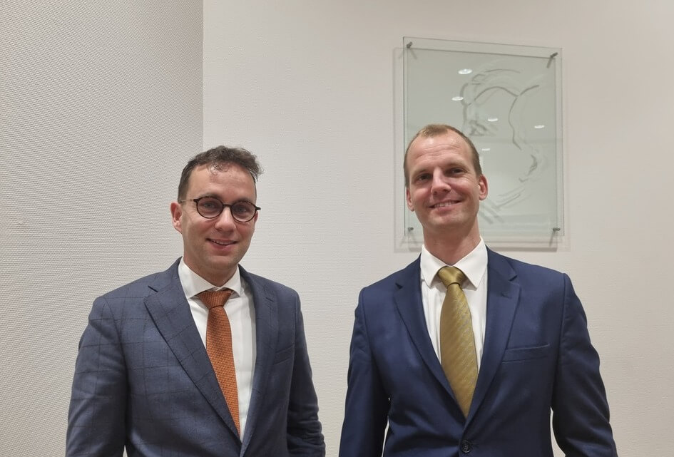 Beëdiging Willem Goudriaan en Arjan Kosten