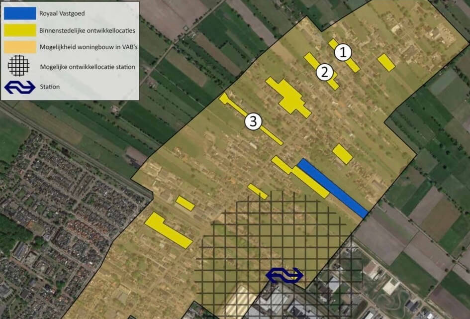 Vragen over een flyer van een vastgoedpartij