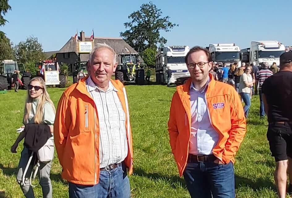SGP wenst boeren goede actiedag