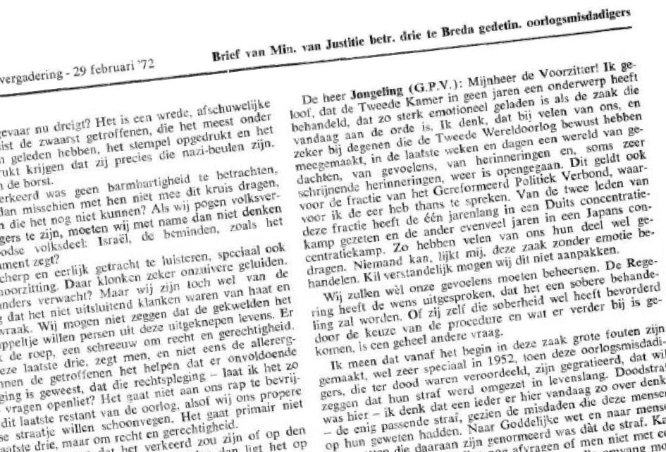 Ds. Abma over de 'Drie van Breda' 