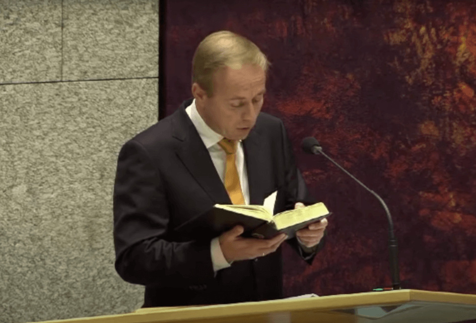 Kees van der Staaij tijdens APB 2014