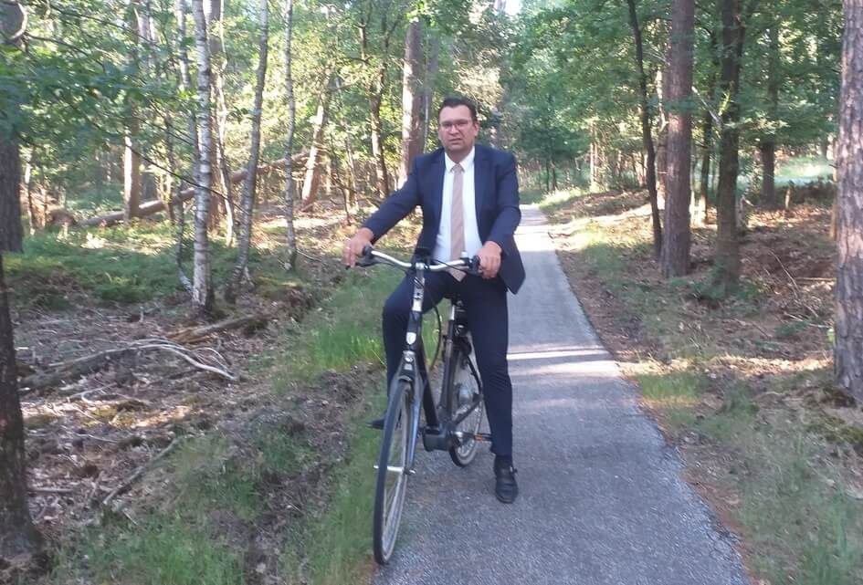 SGP stelt vragen over veiligheid fietspad Stakenbergweg