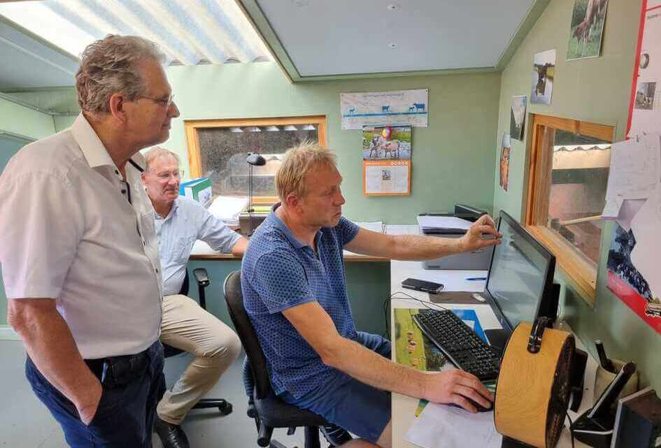 SGP op bezoek bij melkveehouder Arjan Prinsen