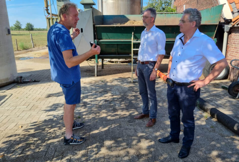 SGP op bezoek bij melkveehouder Arjan Prinsen