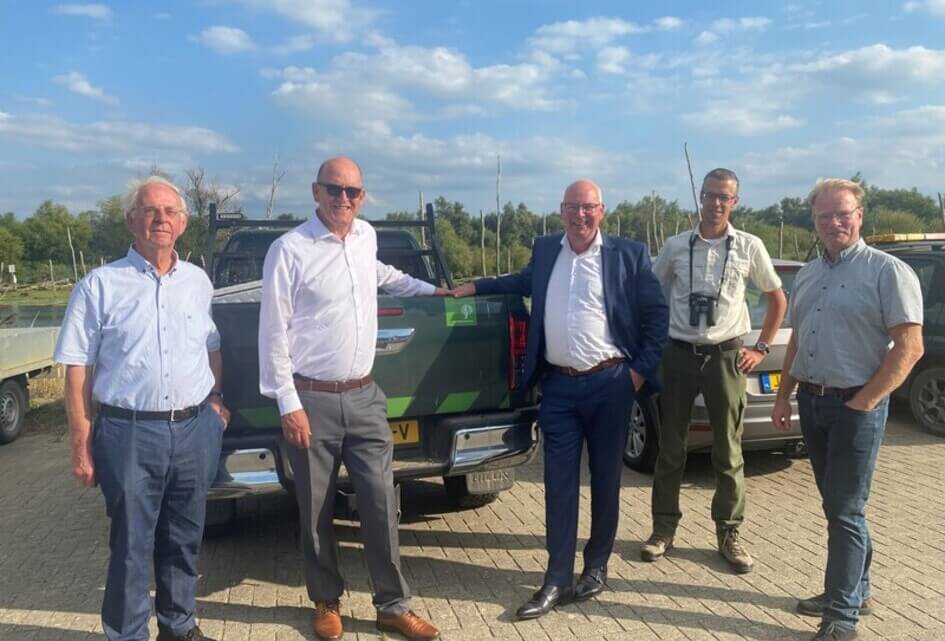 SGP Altena bezoekt Staatsbosbeheer team Biesbosch