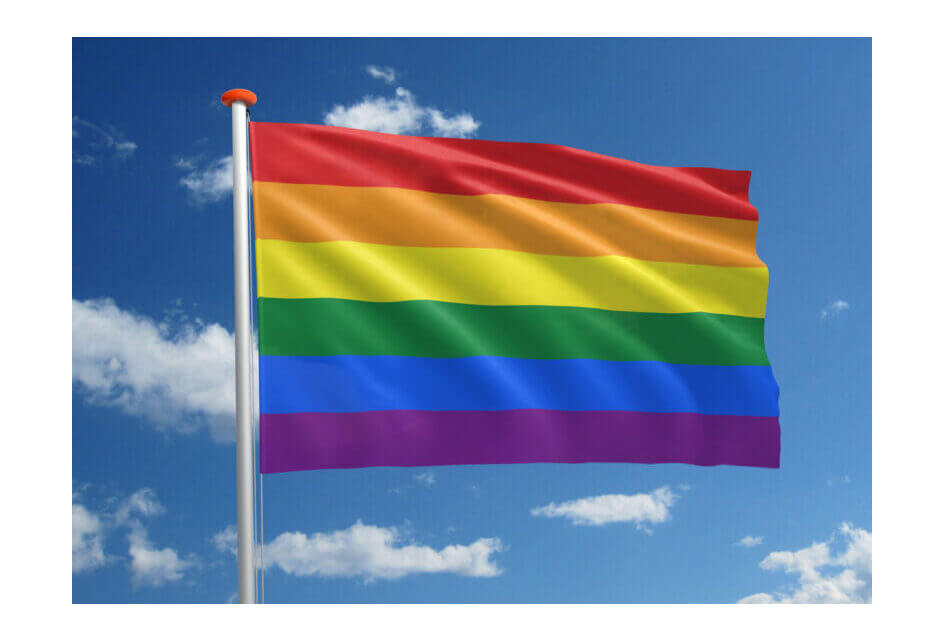 Motie regenboogvlag