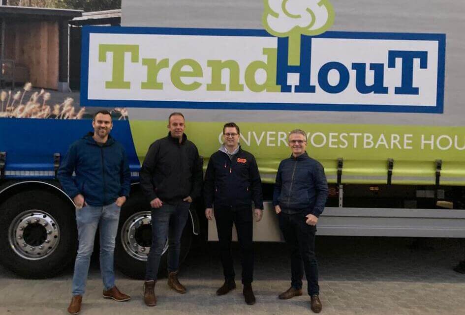 SGP Oldebroek op bezoek bij Trendhout