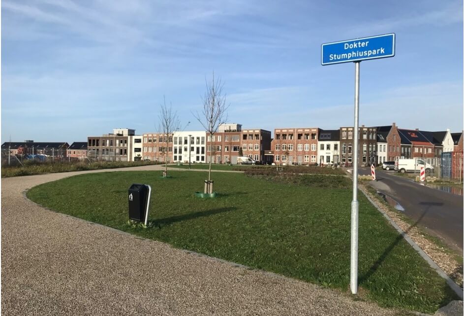 Het Dokter Stumphiuspark in het Scheldekwartier