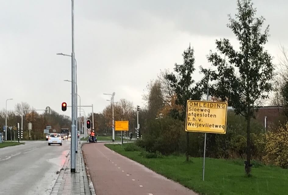 Beantwoording vragen gedeeltelijke afsluiting Sloeweg