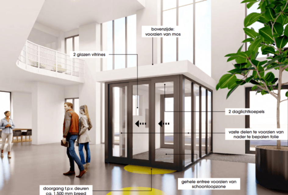 SGP over toegankelijkheid ingang gemeentehuis