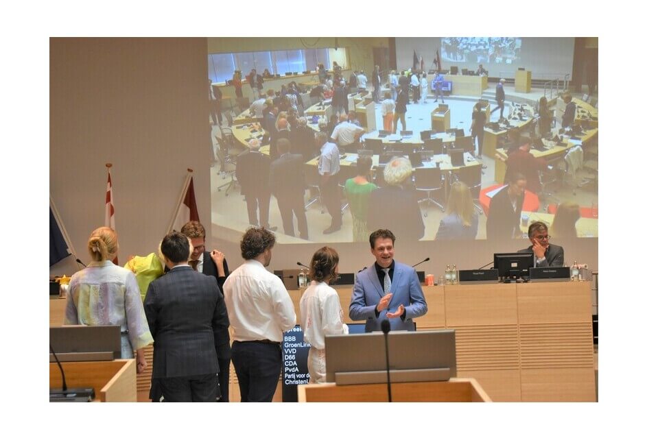 Afscheid Frans Hazeleger en beëdiging Kees Vermaat