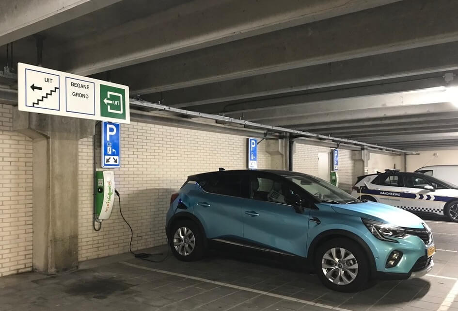 Beantwoording vragen Pakeerplaatsen elektrische auto's in parkeergarages