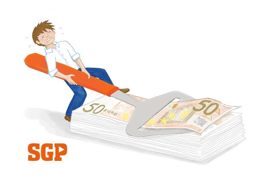 SGP tegen extra EU-afdracht rentekosten