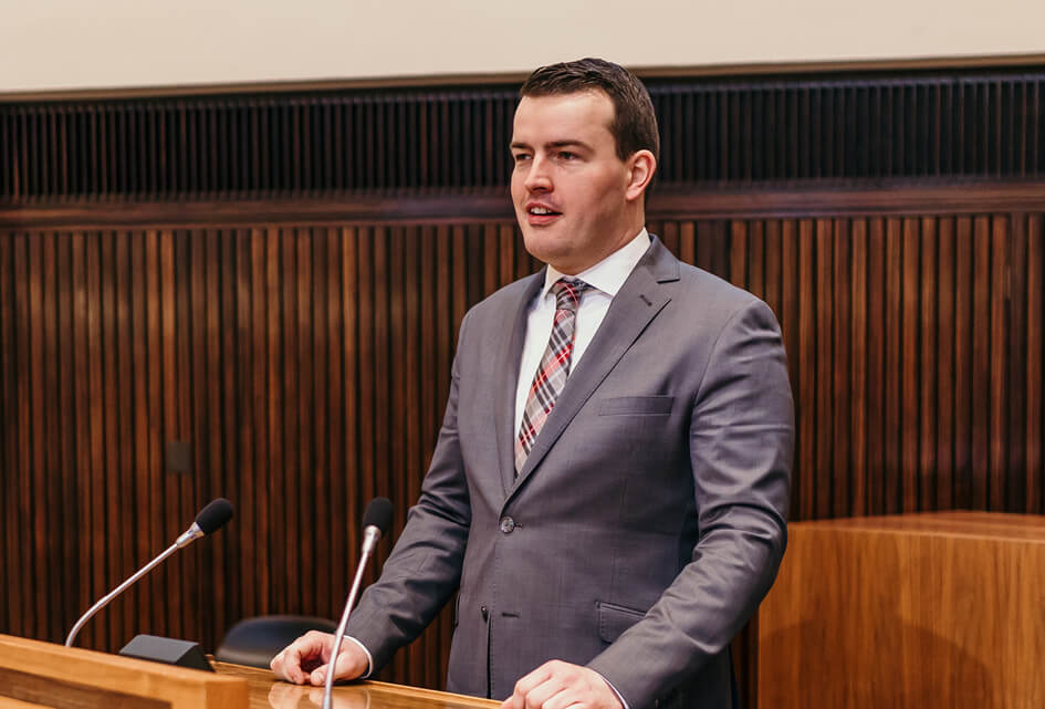 Maidenspeech Harm Jan Polinder