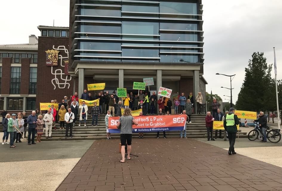 Beantwoording vragen betreffende het Nollebos en Westduinpark