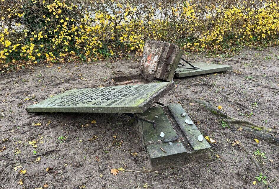 Vernieling Joodse begraafplaats