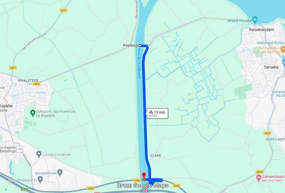 Gratis met de bus tijdens stremming Postbrug Yerseke
