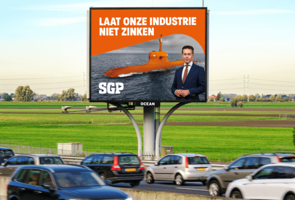 SGP start billboardcampagne: Laat onze industrie niet zinken