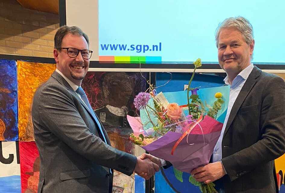 Afscheid voorzitter kiesvereniging