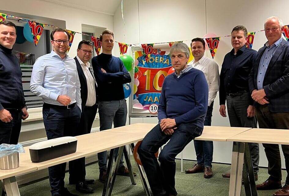 10-jarig jubileum van Wethouder Jaap Groothuis