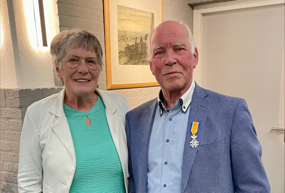 Koninklijke onderscheiding voor Eilt Hofstee