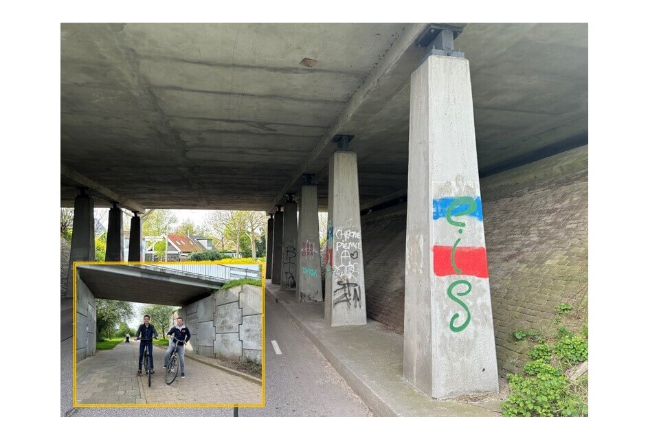 SGP pleit voor aanpak graffiti en tunnelverlichting