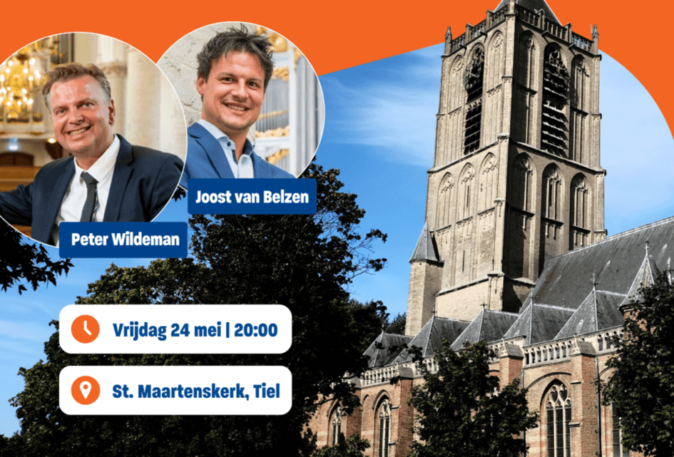 Koor- en samenzangavond in Tiel