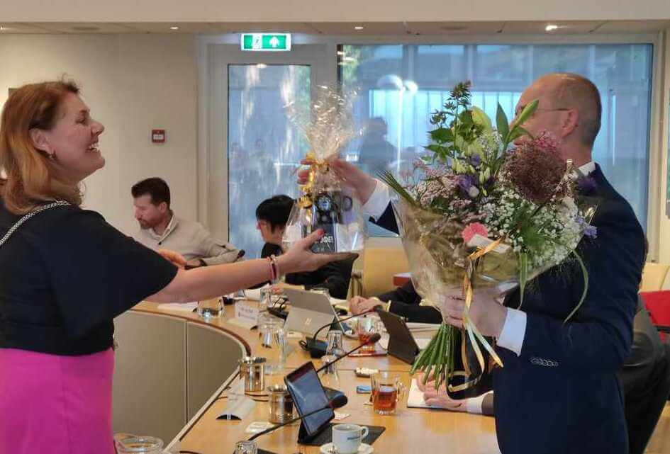 Tonnie Bliek neemt afscheid van gemeenteraad