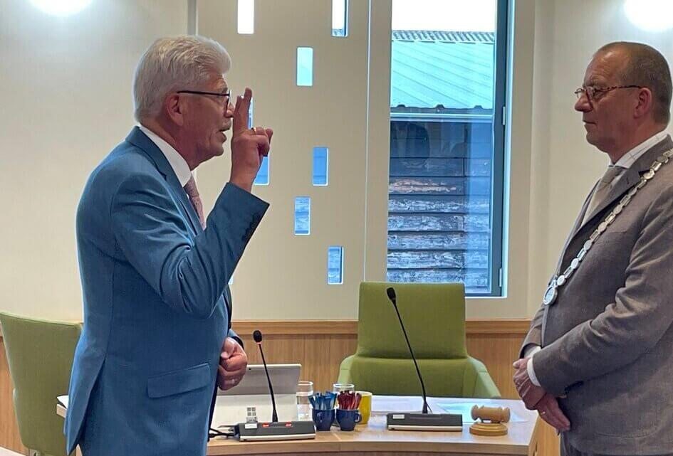 Harmen Akkerman geïnstalleerd als wethouder