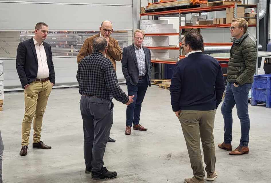 SGP Altena bezoekt Vos Kunststoffen te Veen